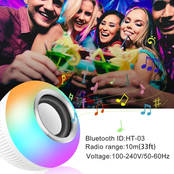Lâmpada LED Musical - Image 2